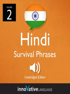 cover image of Hindi Survival Phrases, Volume 2